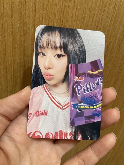 Twice 彩瑛Oishi餅乾代言卡 二代
