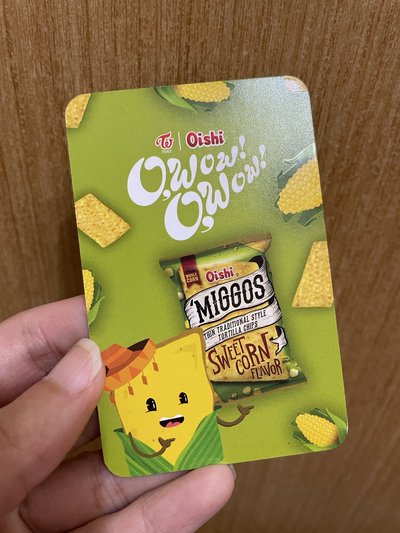 Twice二代Oishi餅乾代言卡 團卡定&多