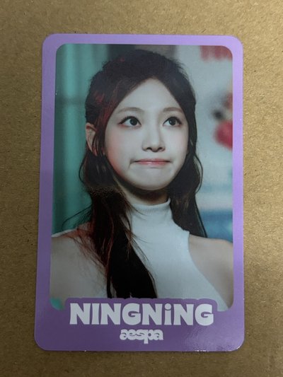 aespa NingNing 寧 ctmi 隨機卡 紫版寧 寧 寧-