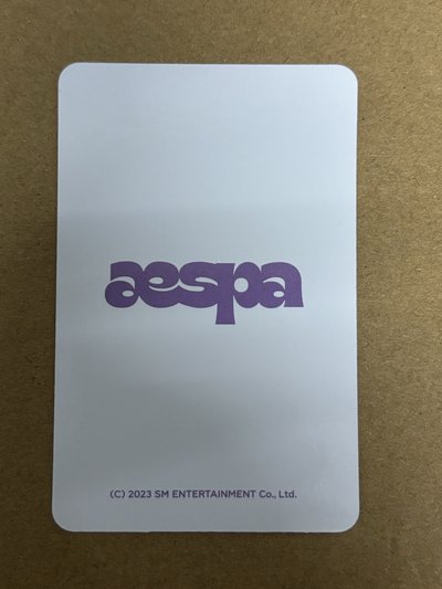 aespa NingNing 寧 ctmi 隨機卡 紫版寧 寧 寧-