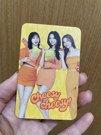 Twice Oishi一代代言卡 娜紗瑜團卡