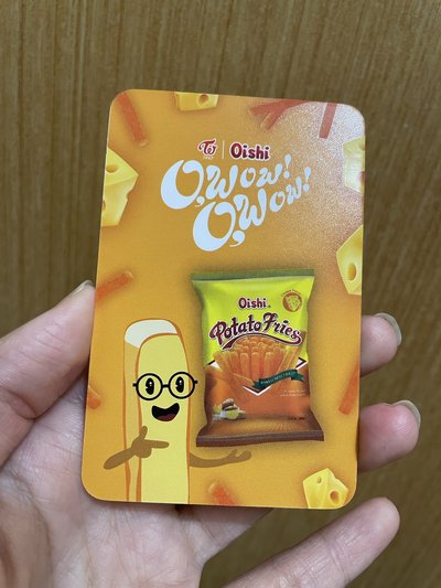 Twice Oishi一代代言卡 娜紗瑜團卡