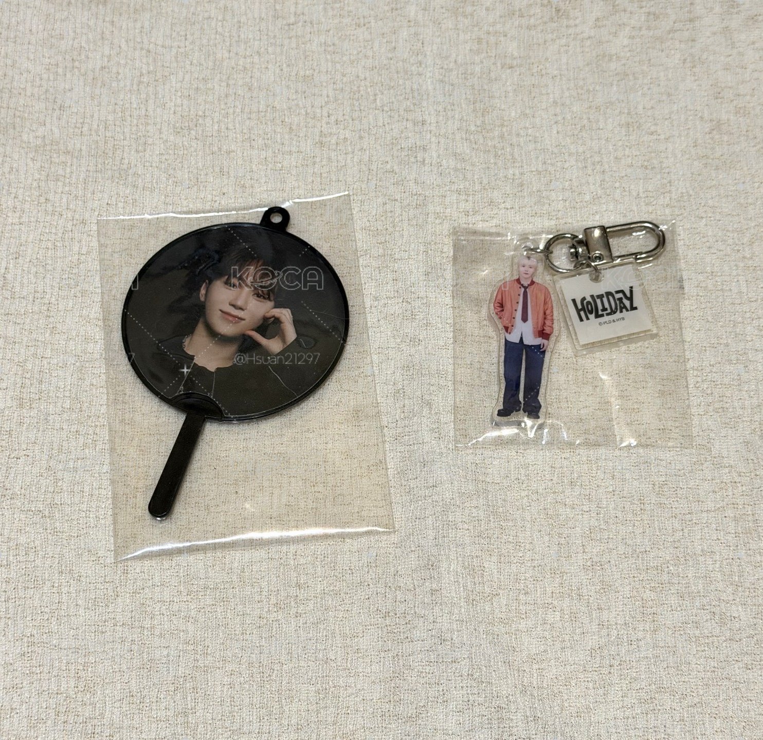 seventeen勝寛 小扇 扭蛋吊飾