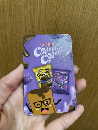 Twice_Oishi一代餅乾代言卡 團卡南&彩