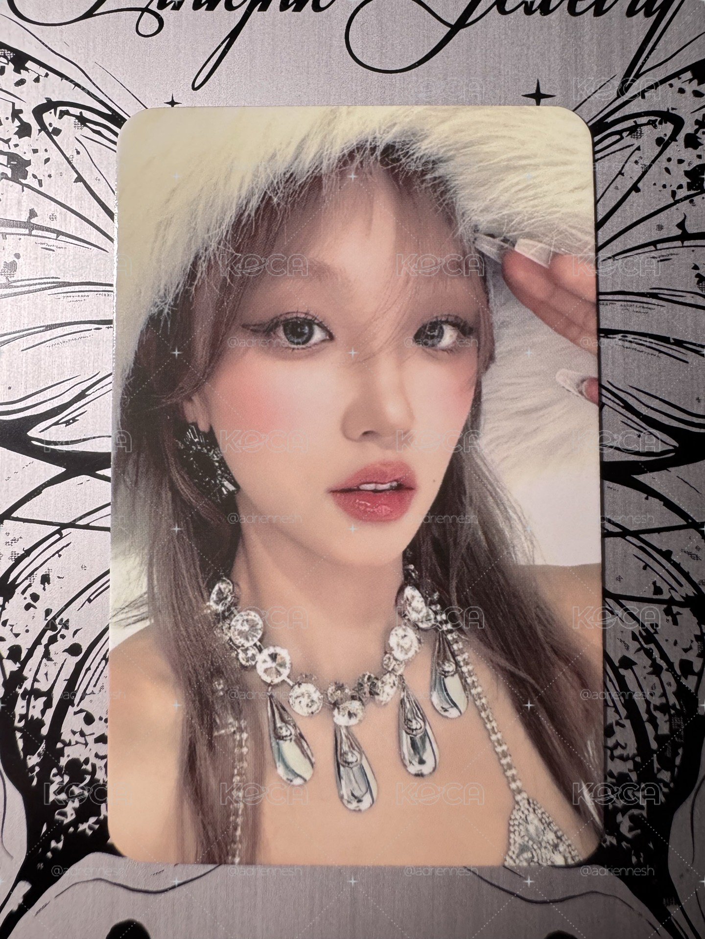 i-dle 雨琦 yuqi 正規二 sw 1.0 特典卡 雪帽琦