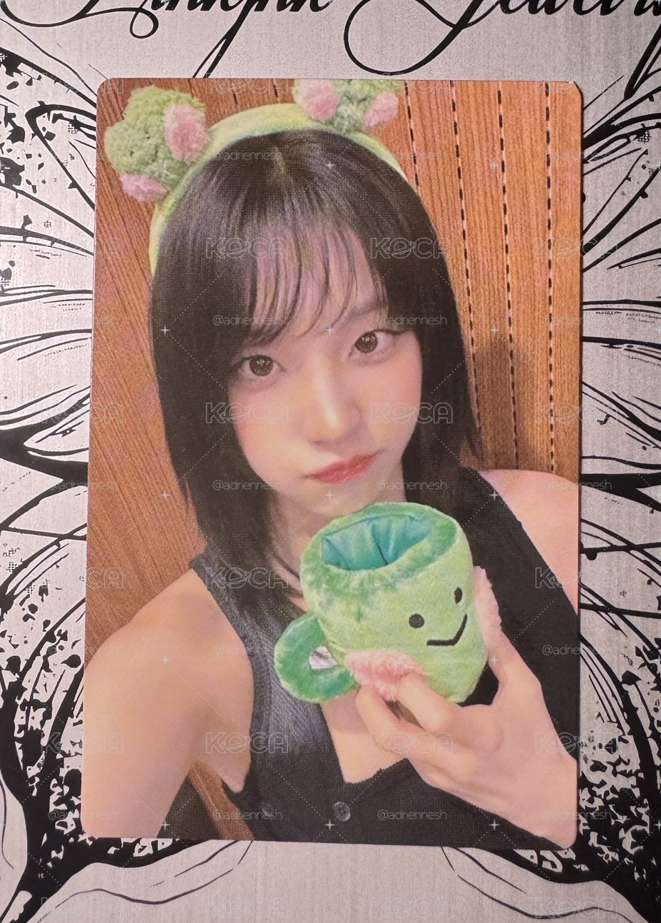 i-dle 雨琦 yuqi I SWAY rn 幸運卡 青蛙