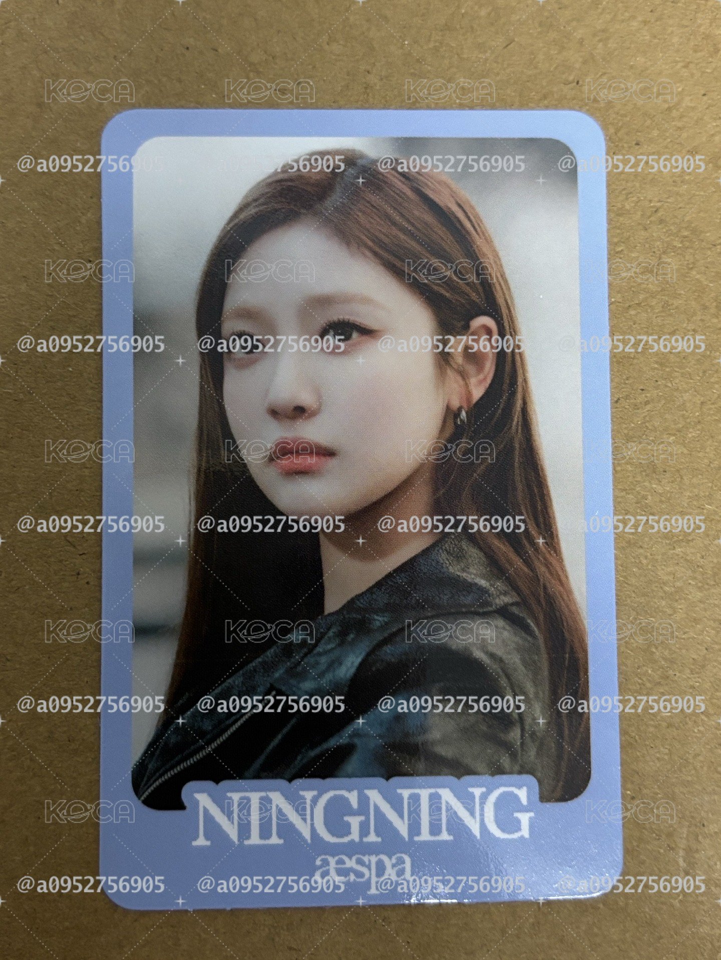 aespa NingNing 寧 ctmi 隨機卡 藍版寧 寧-36