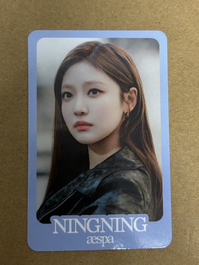 aespa NingNing 寧 ctmi 隨機卡 藍版寧 寧-