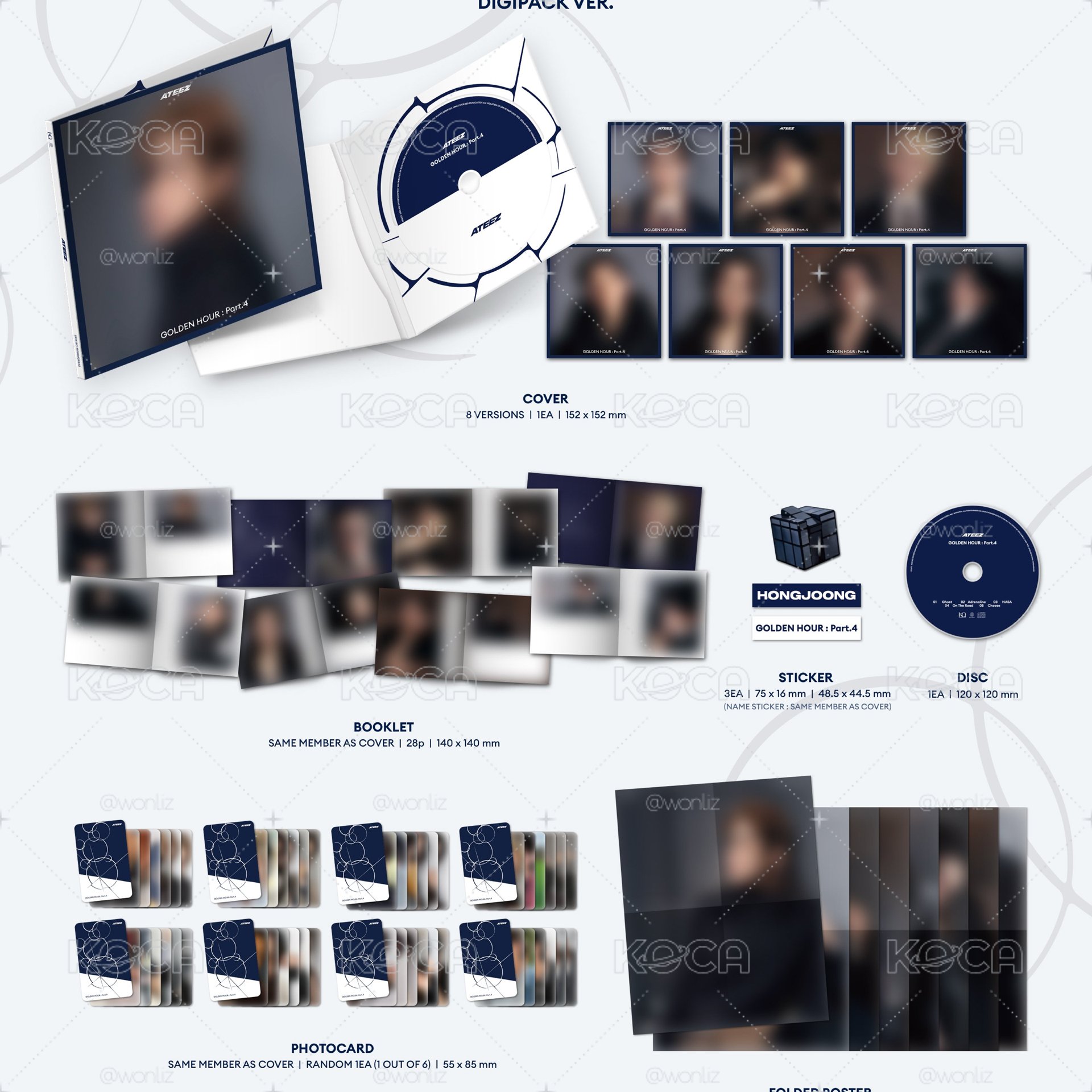 ATEEZ GH4單封