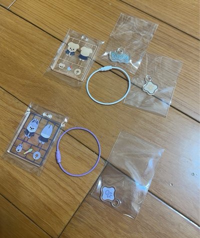 釜山快閃自組壓克力吊飾（未拆）