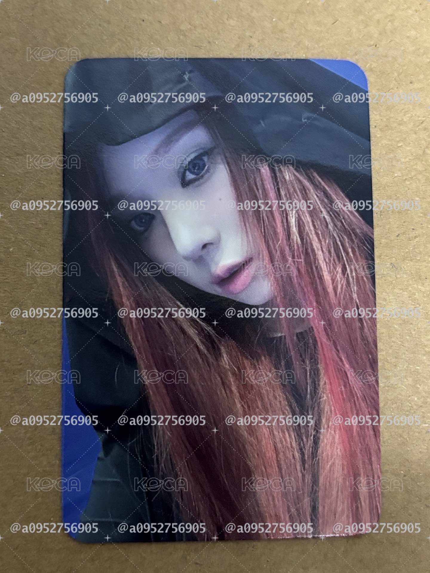 aespa Winter 冬天 Drama sr 特典卡 星河預售A冬 冬-02