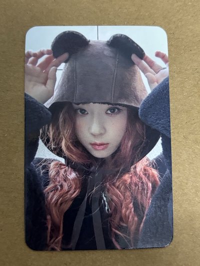 aespa Winter 冬天 Drama sr 特典卡 星河預售E冬 小熊冬 冬-