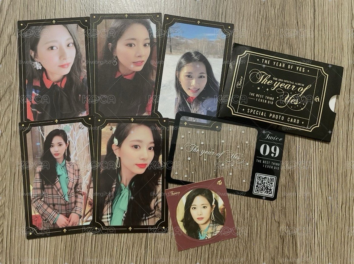 Twice_The year of Yes子瑜專卡盤