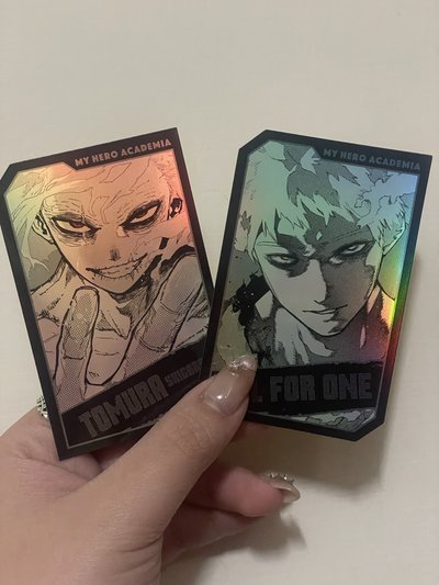 我的英雄學院全息卡 死柄木、AFO
