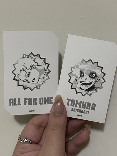 我的英雄學院全息卡 死柄木、AFO