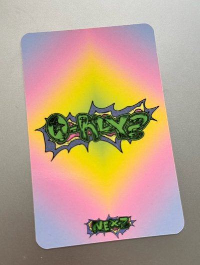 O-rly HYUI 音樂銀行打歌卡