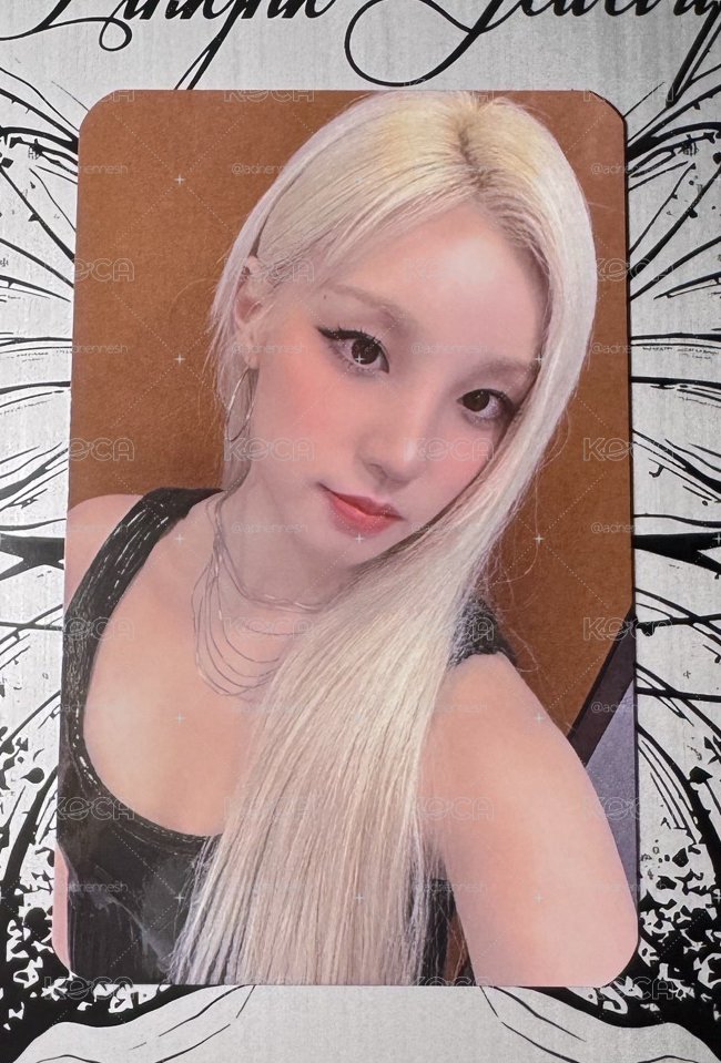 i-dle 雨琦 yuqi We are fanme 線上1.0 簽售卡 台特