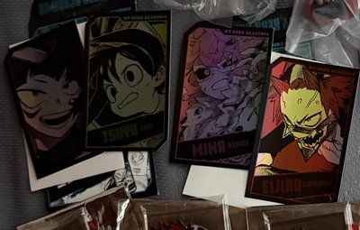 Jump shop全息卡 耳郎 梅雨 蘆戶 切島