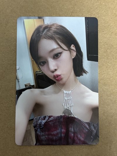 aespa Winter 冬天 MY WORLD yzy 特典卡 一直娛預售冬 冬-