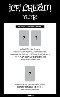 Ice Cream bdm 預售特典