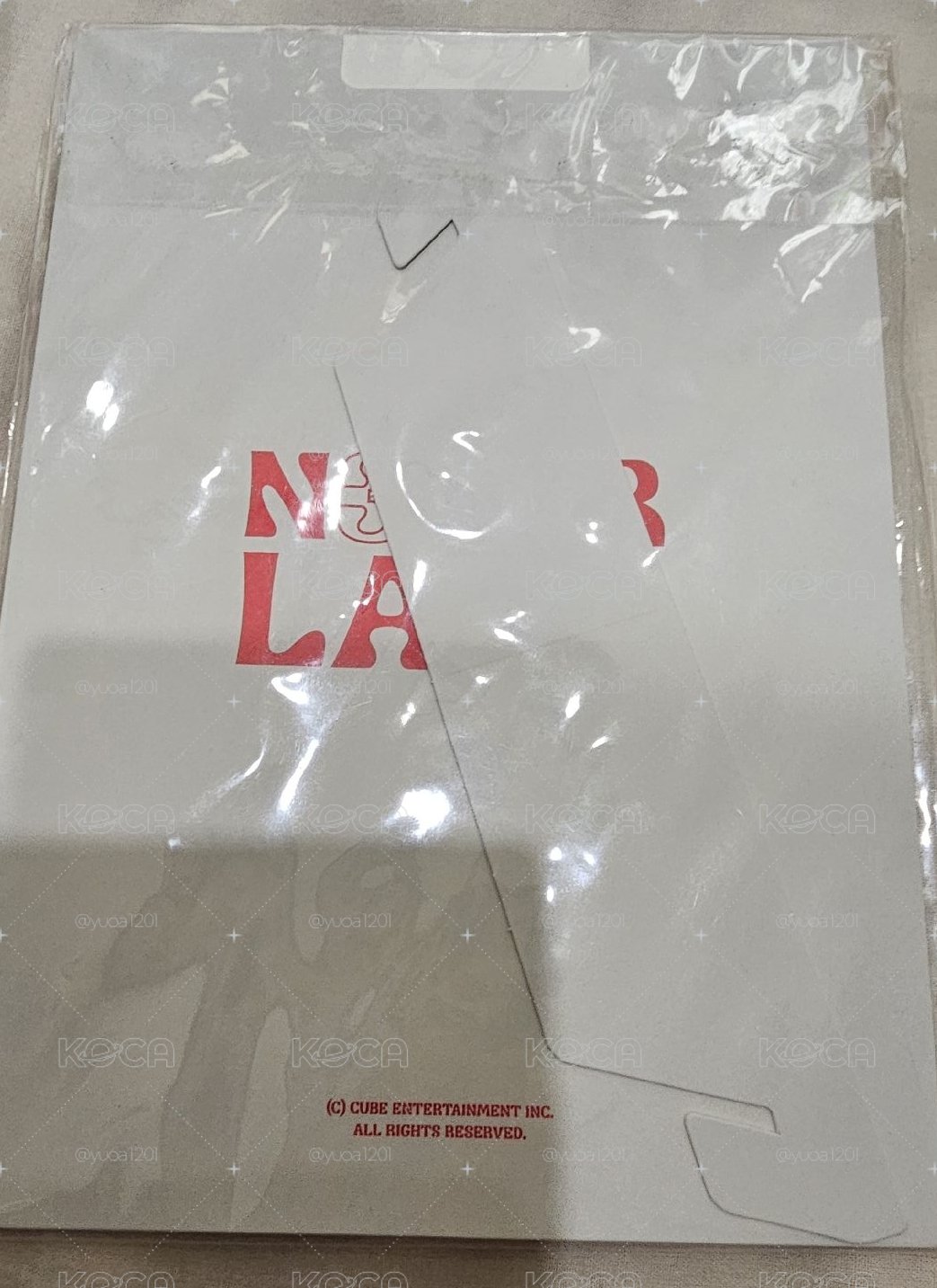 idle明信片展示