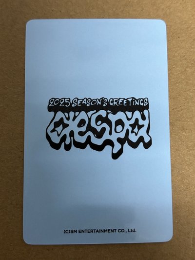 aespa NingNing 寧 25年曆 ia 特典卡 寧-