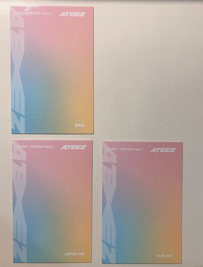 崔傘 丁潤浩 崔鍾浩 Fever pt.1 MMT 簽售卡