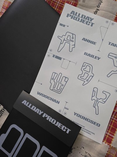 All Day Project親簽專（已拆封、內容物皆在）