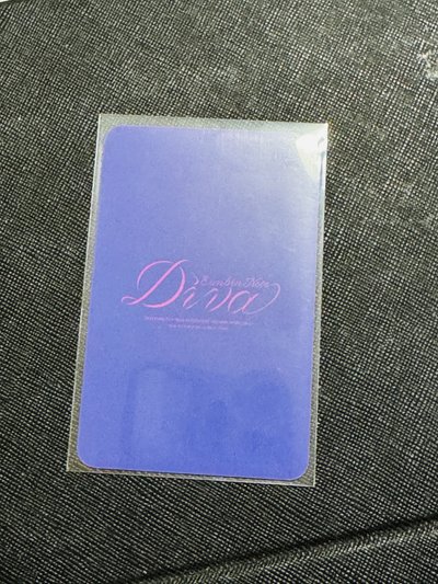 Diva演唱會電影 電影院入場卡