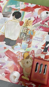 嚴浩翔2025生日PB（有生日皇冠）+DVD+手寫信+海報+禮盒