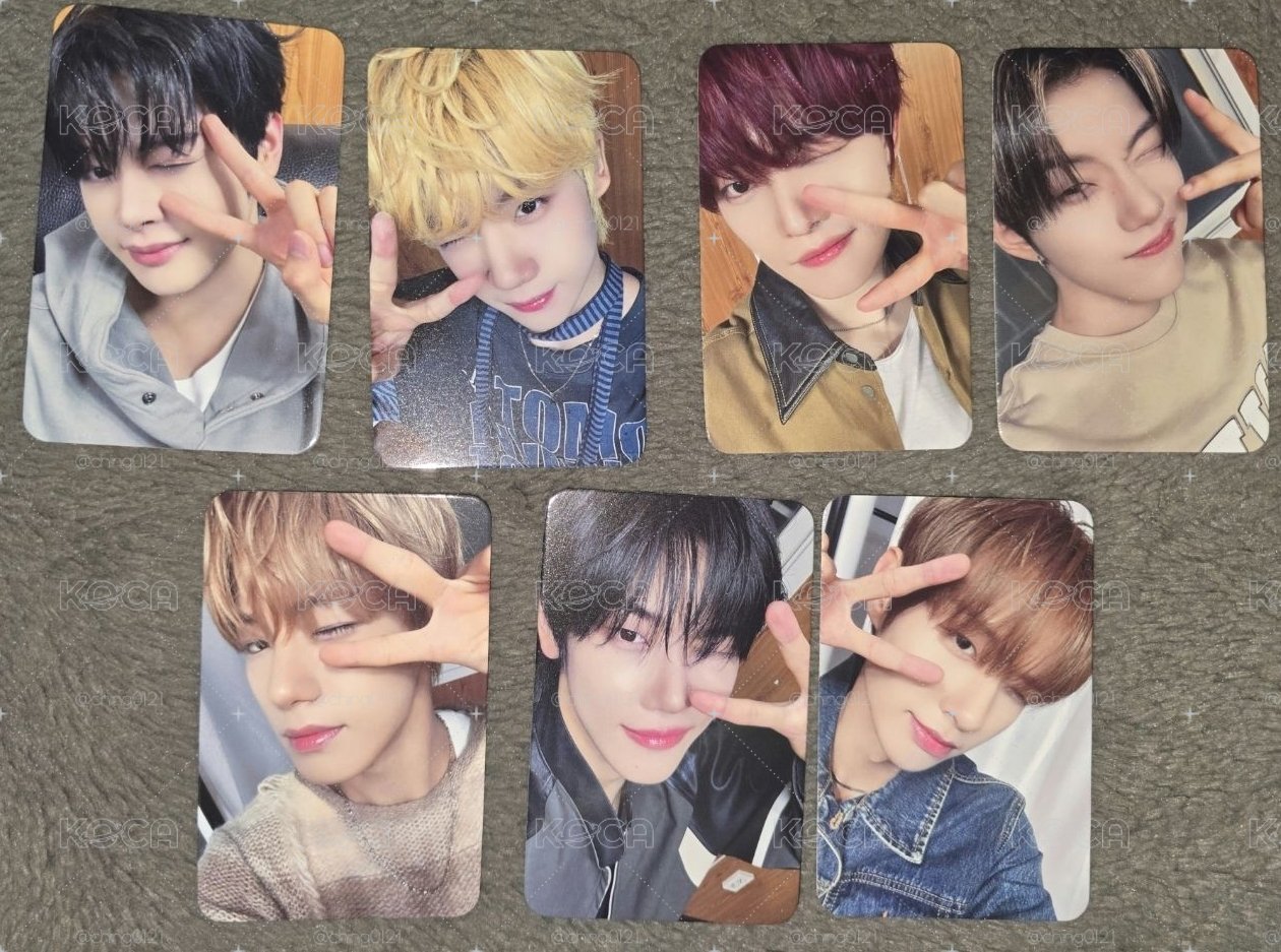 kpop together 三輯簽售卡