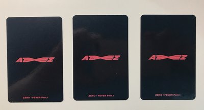 丁潤浩 姜呂尚 崔鍾浩 Fever pt.1 yes24/BR 簽售卡 （微損看說明）