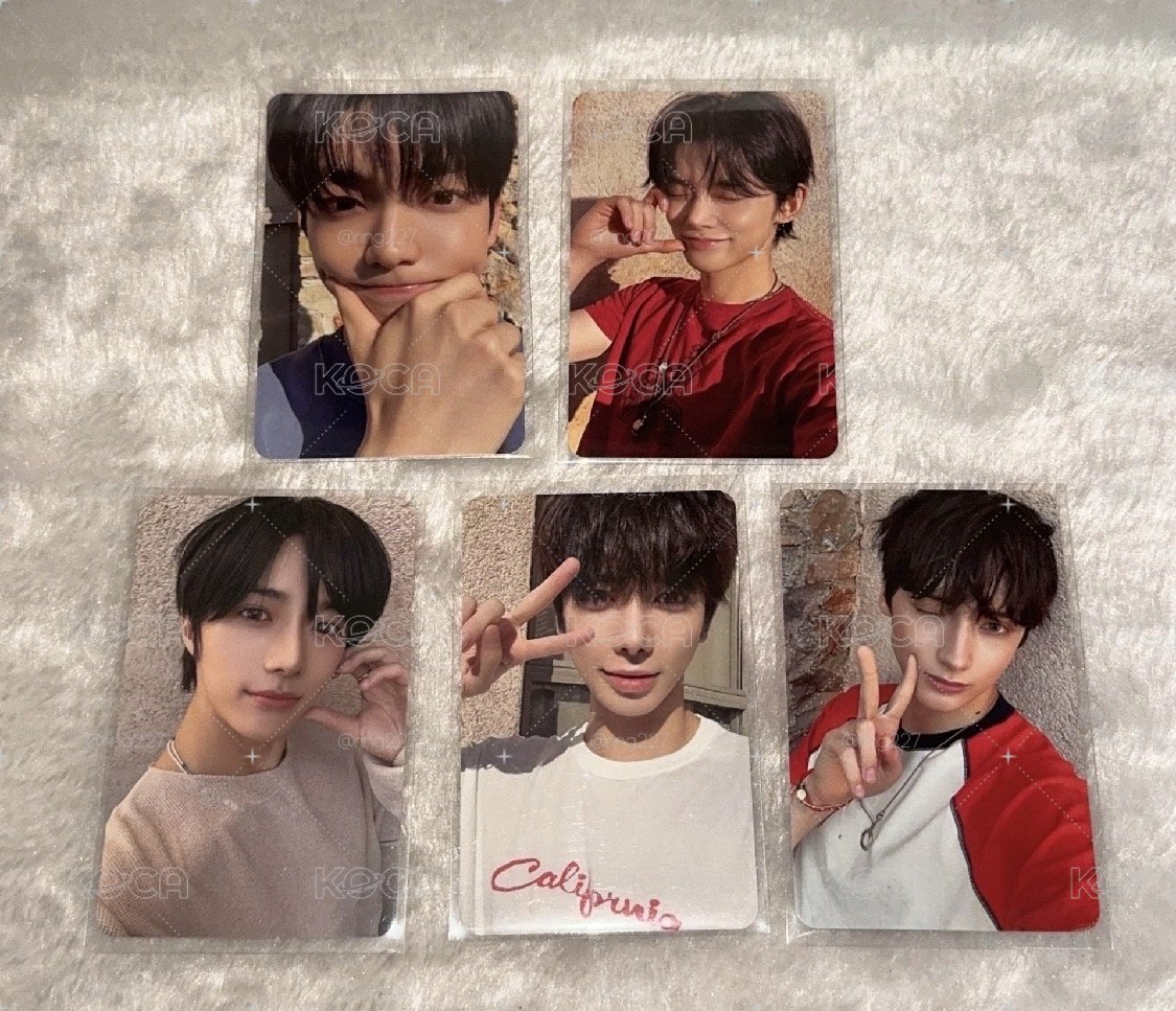 TXT Love Language 專輯卡一套五張