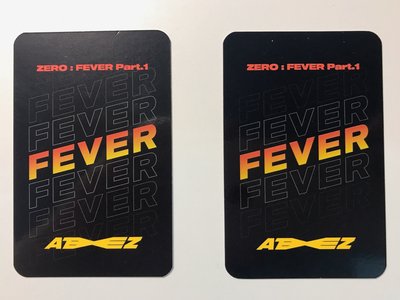丁潤浩 崔鍾浩 Fever pt.1 mk/ma 簽售卡