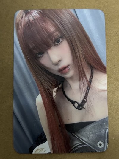 aespa Winter 冬天 Drama sr 特典卡 星河預售C 冬-