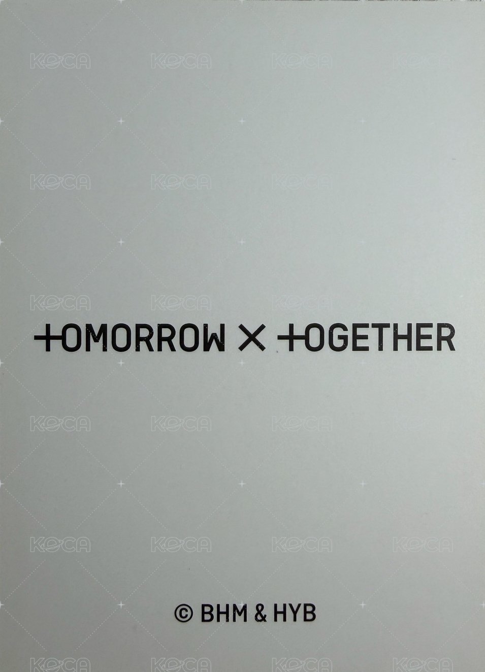 CLIO 代言卡  背面