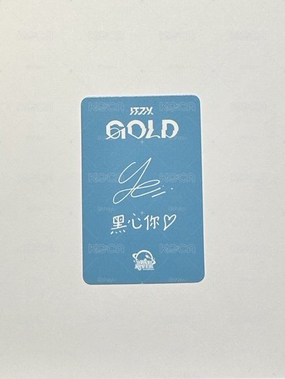 Gold | sr預售B 中文卡背 志
