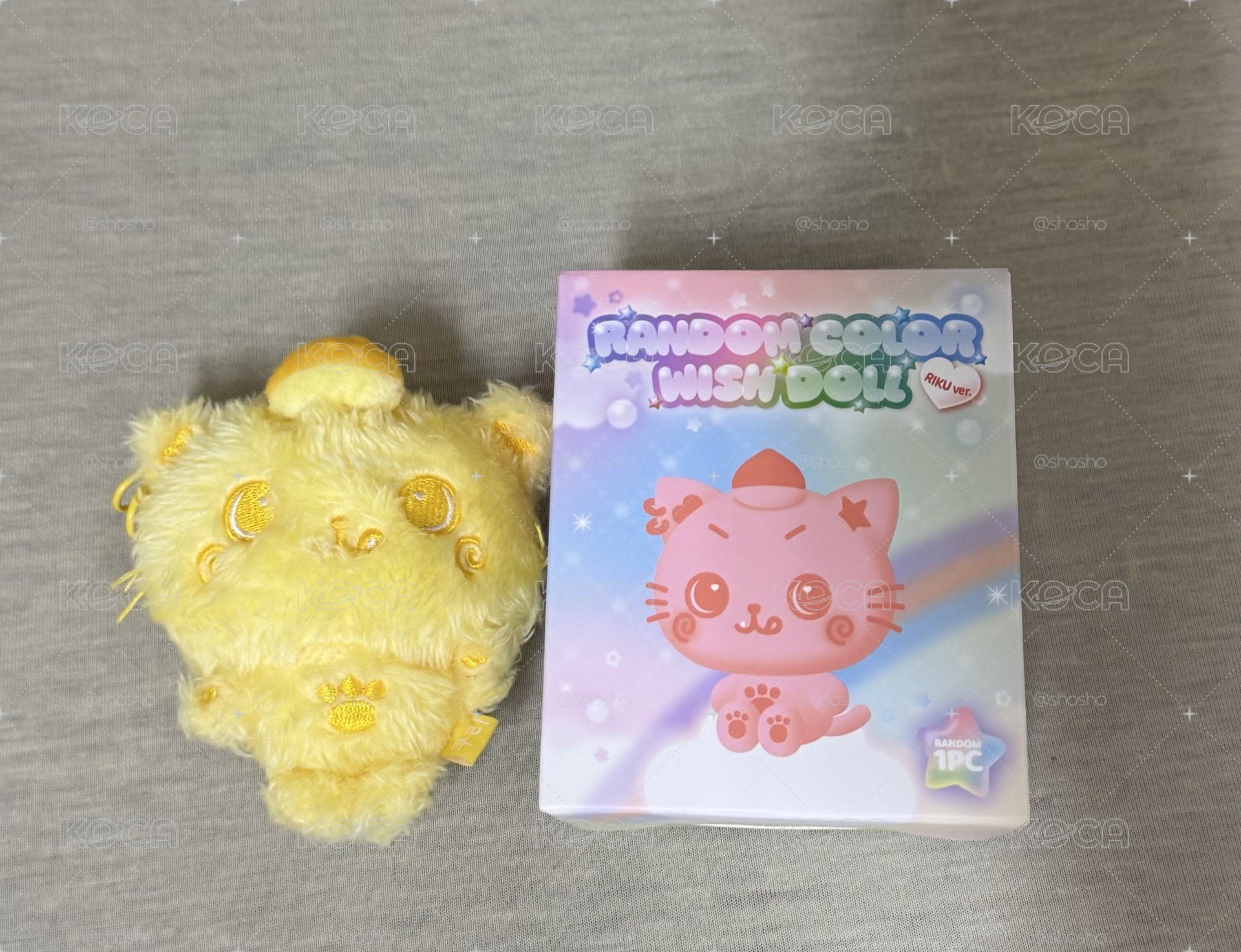 黃色Kuri彩娃