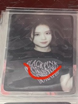 BLACKPINK JISOO 2巡 周邊卡 卡冊卡