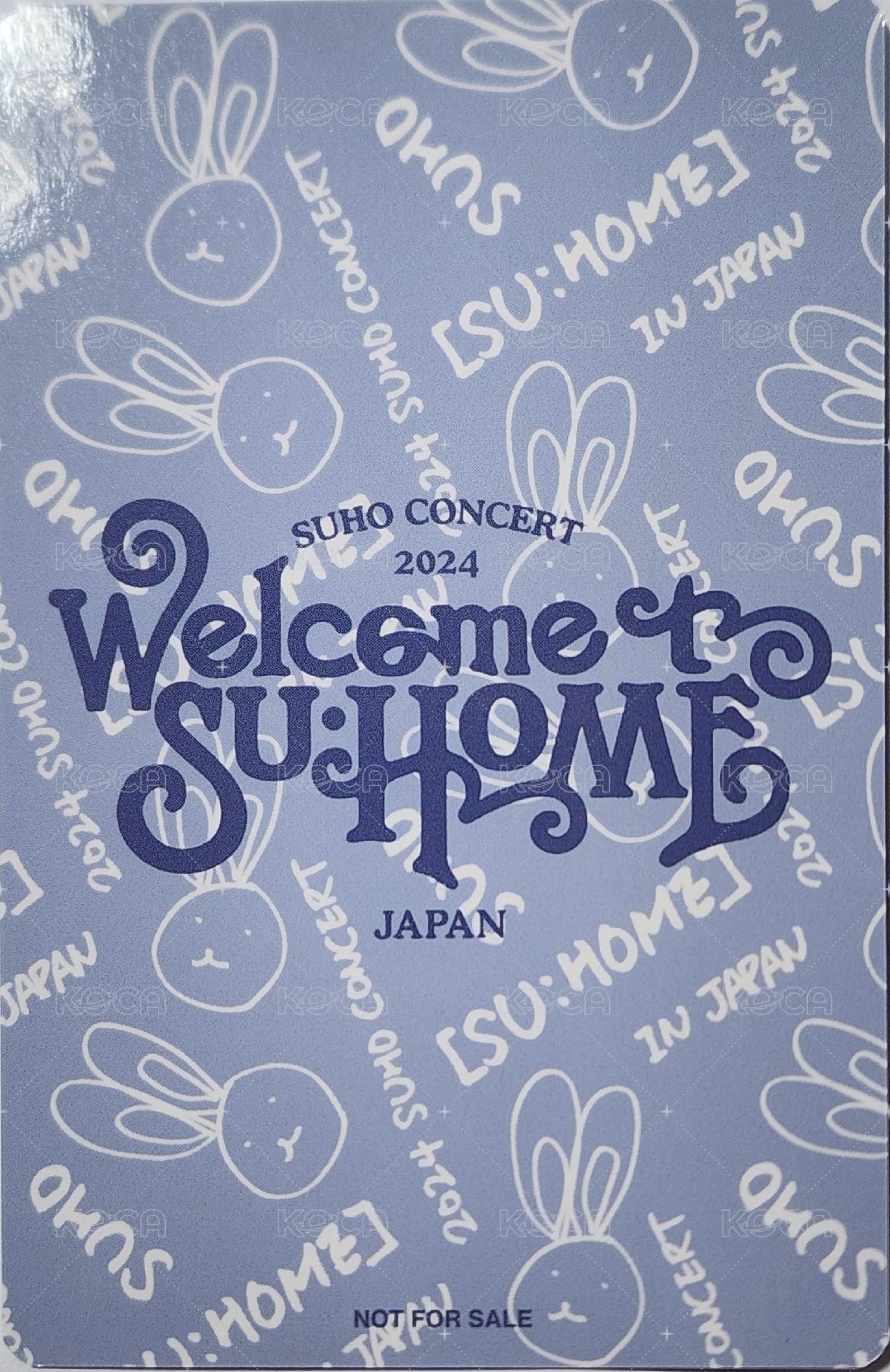 SU : HOME 夾鏈袋 周邊卡  背面