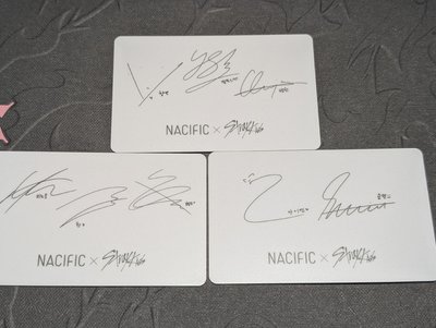 NACIFIC 13.0 代言卡 PVC卡