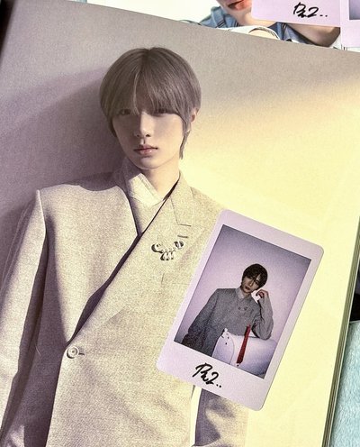 圭 文字背拍立得