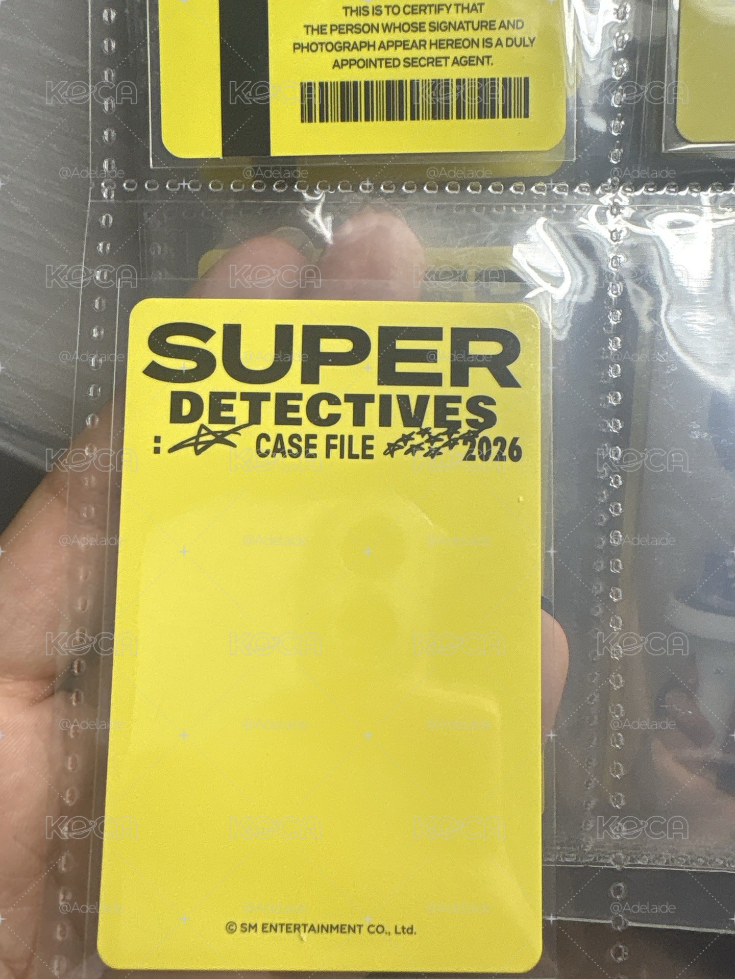 希澈年曆卡