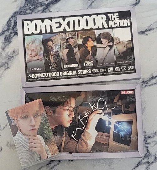 BOYNEXTDOOR RIWOO The Action 專輯 單封 Frame Ver.