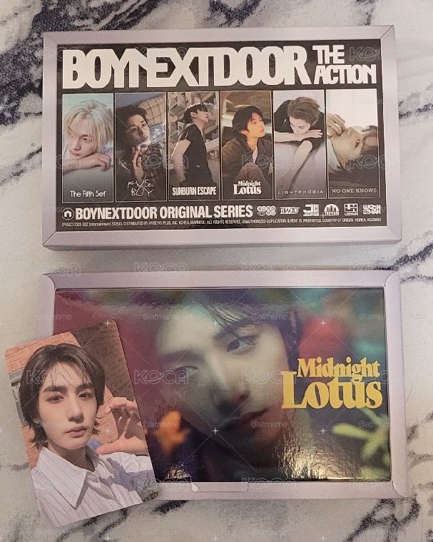 BOYNEXTDOOR LEEHAN The Action 專輯 單封 Frame Ver.