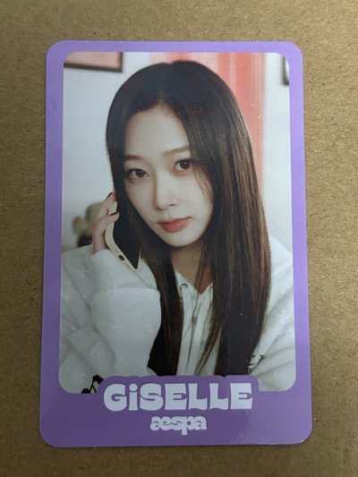 aespa Giselle 吉吉 ctmi 隨機卡 紫版吉 吉-