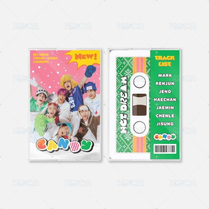 Candy 周邊卡 磁帶娜 背面