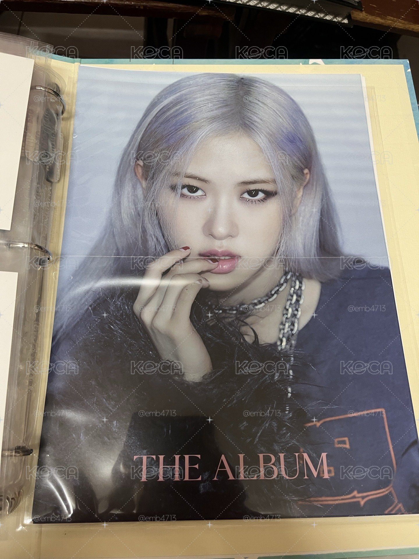 BLACKPINK Rosè THE ALBUM 海報 