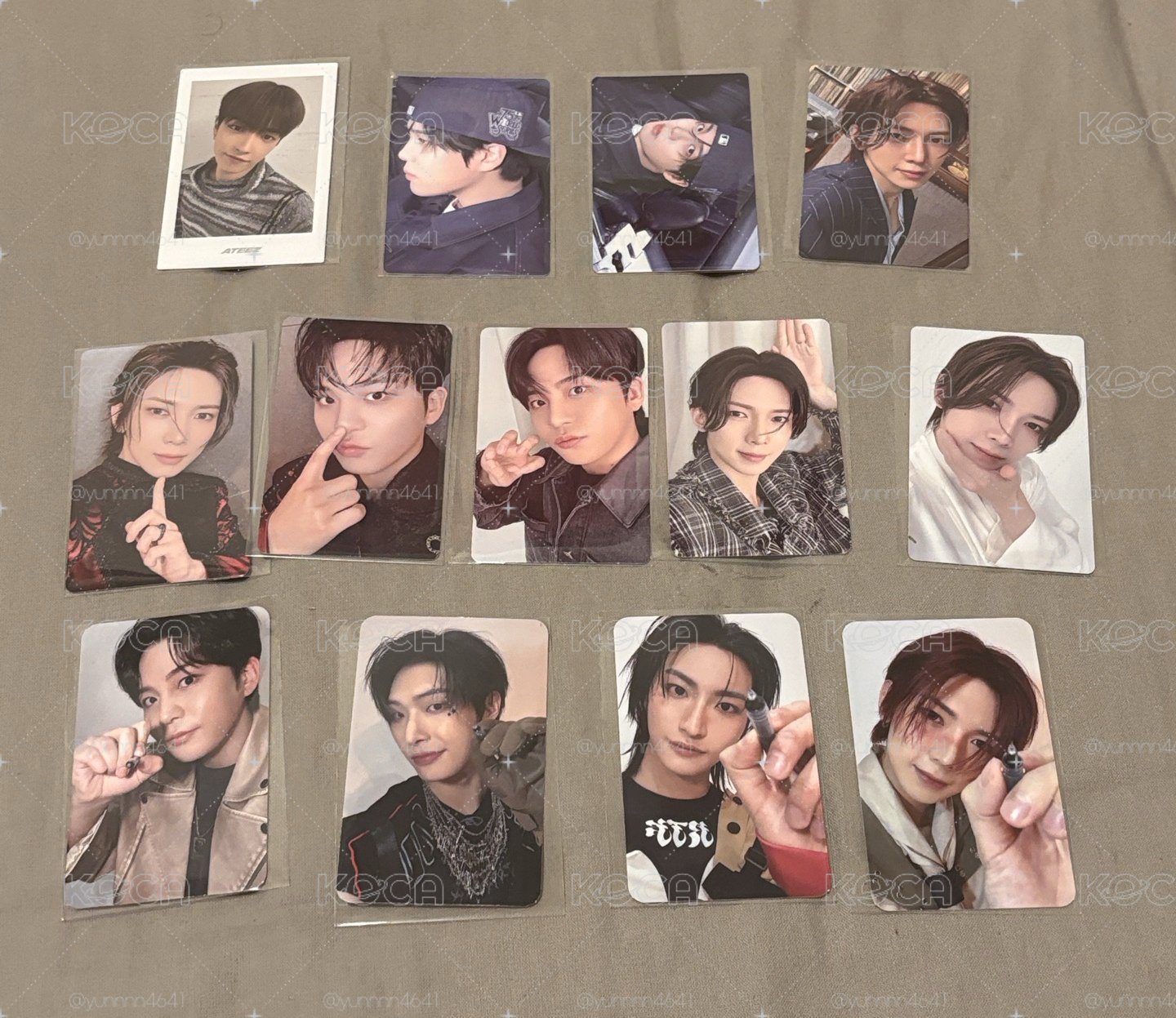 ATEEZ/SW快閃店/幸運卡、門牙調情