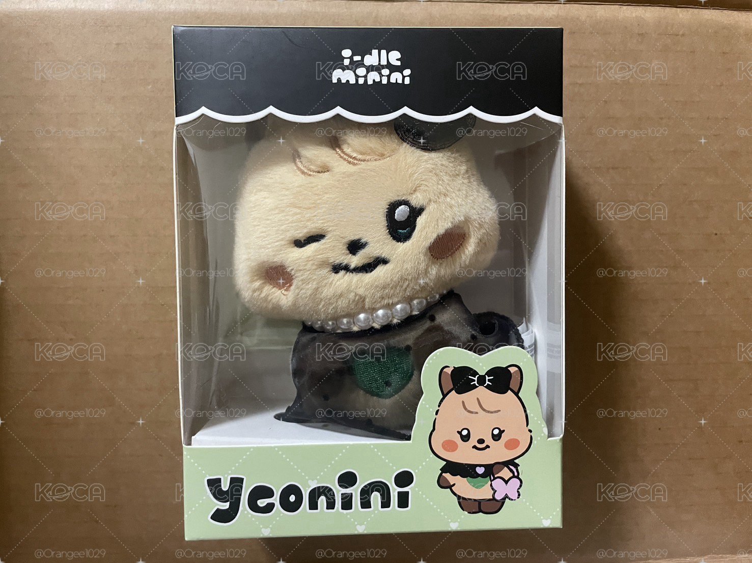 i-dle We are minini PLUSH 娃娃玩偶 二代盒娃 